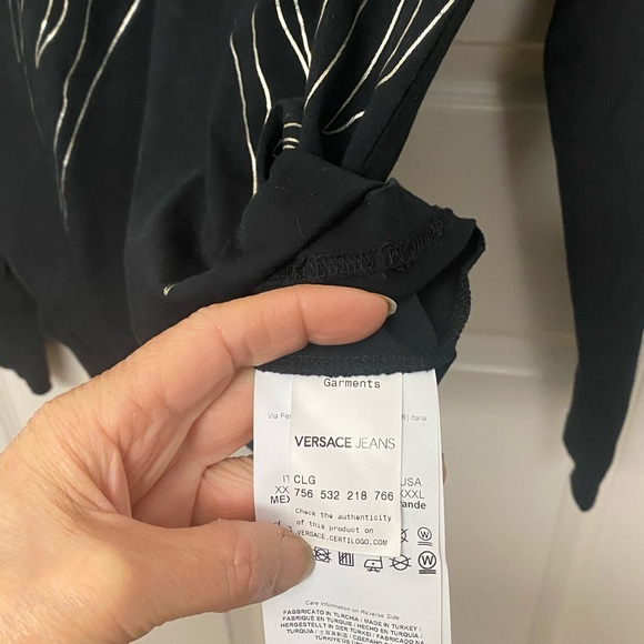 Authentic Versace Jeans logo shirt - Picture 3 of 4